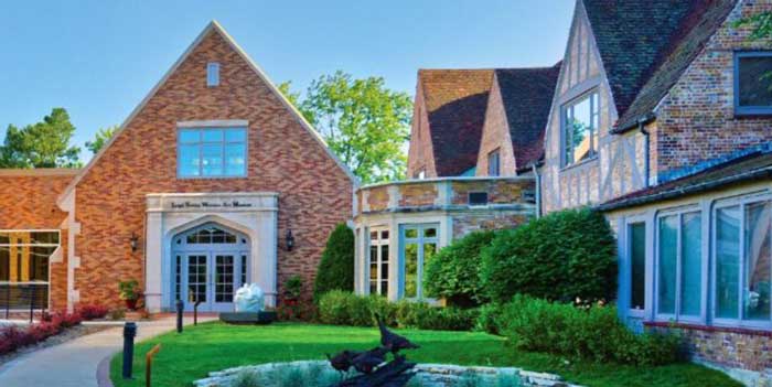 large house with vinyl windows